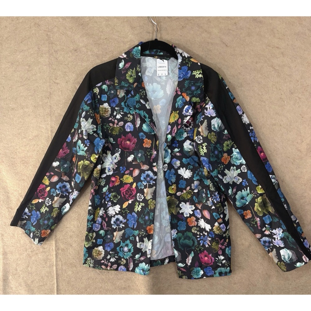 Liberty London + Puma Collab Floral Black Multi Blazer Jacket